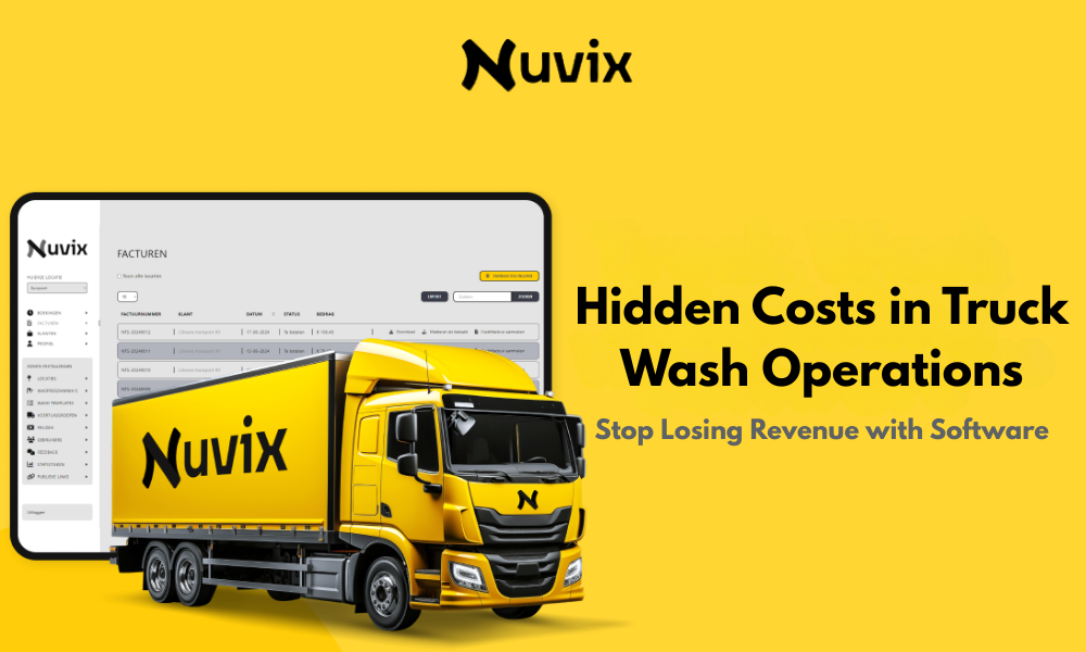 Hidden costs of truck wash operations by Nuvix